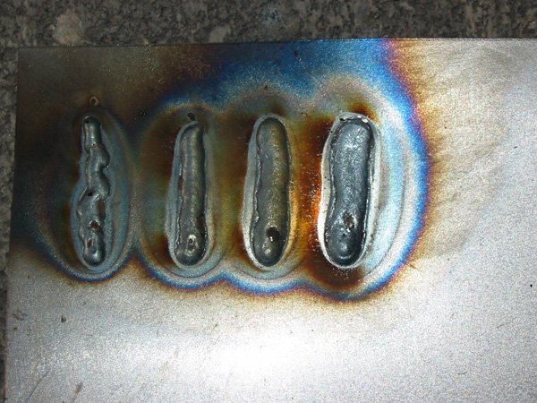 Playing with the mig welder power