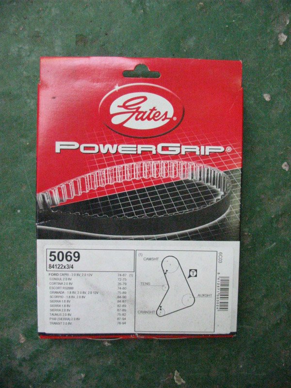 Gates 5069 cam belt Gates 5069 for a Pinto Capri