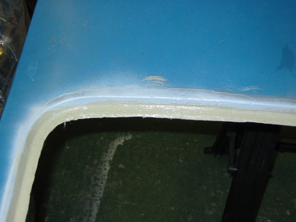 Capri tailgate rear screen frame repairs