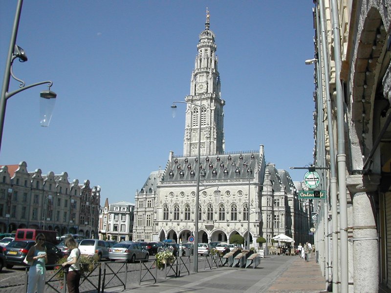Belfry Tower Belfry Tower on Arras Town Hall
