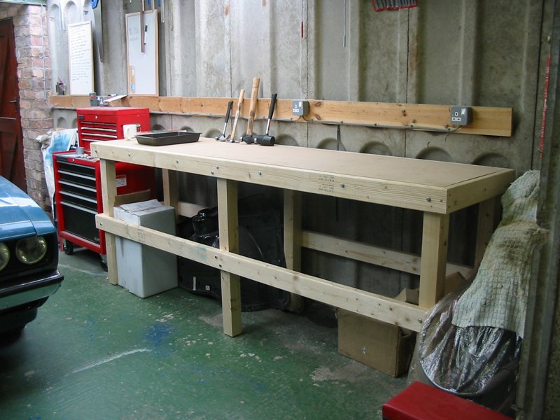 Garage workbench