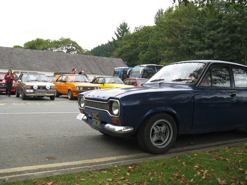 Classic Fords take over Betws-y-Coed Classic Fords take over Betws-y-Coed