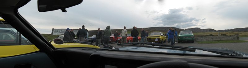 Classic Fords at the Horseshoe Pass Classic Fords at the Horseshoe Pass