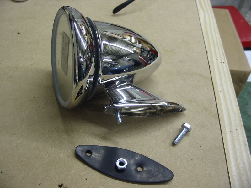 RatSport polished stainless steel bullet mirrors