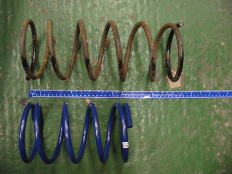 2" drop front spring Rally Design two inch 2" drop front spring for Capri