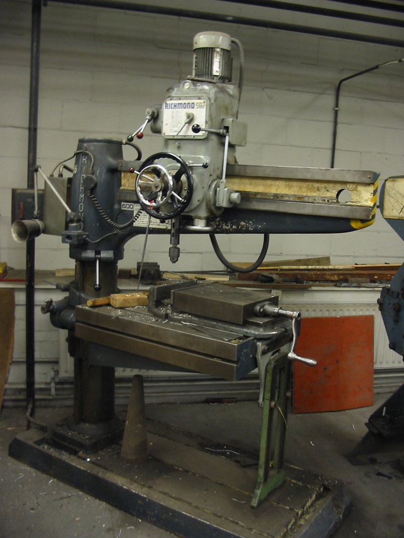 Richmond radial arm drill Richmond radial arm drill