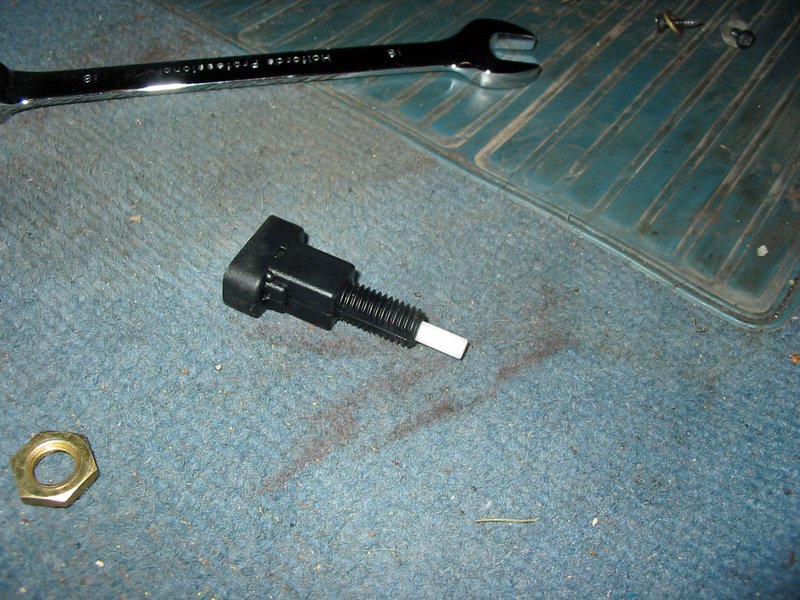 Brake light switch Intermotor part number 51500 is a Capri brake light switch