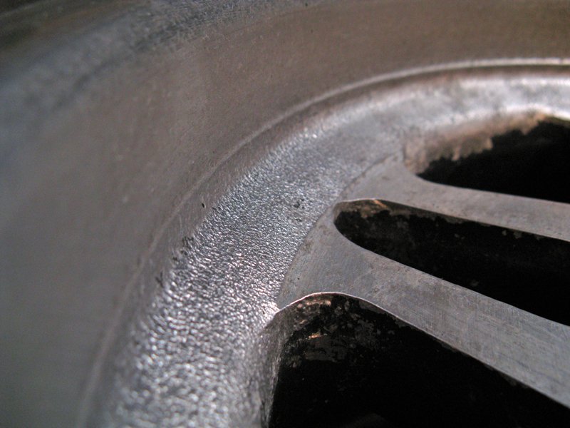 Textured inner rim KN Mercury alloy wheel inner rim