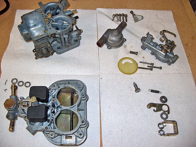 Weber 32/36 DGAV carb service