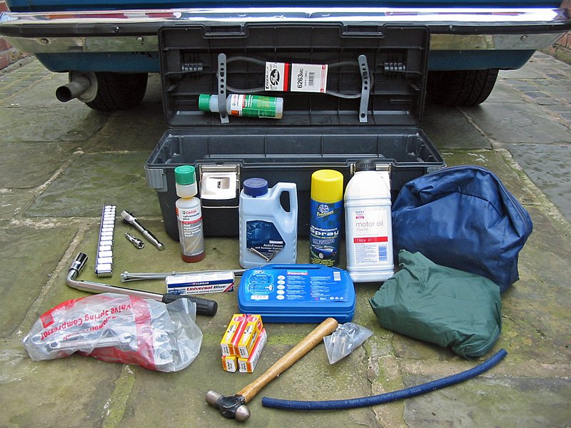 What do I keep in the boot of my Ford Capri?