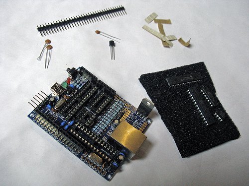 Soldering completed Soldering completed