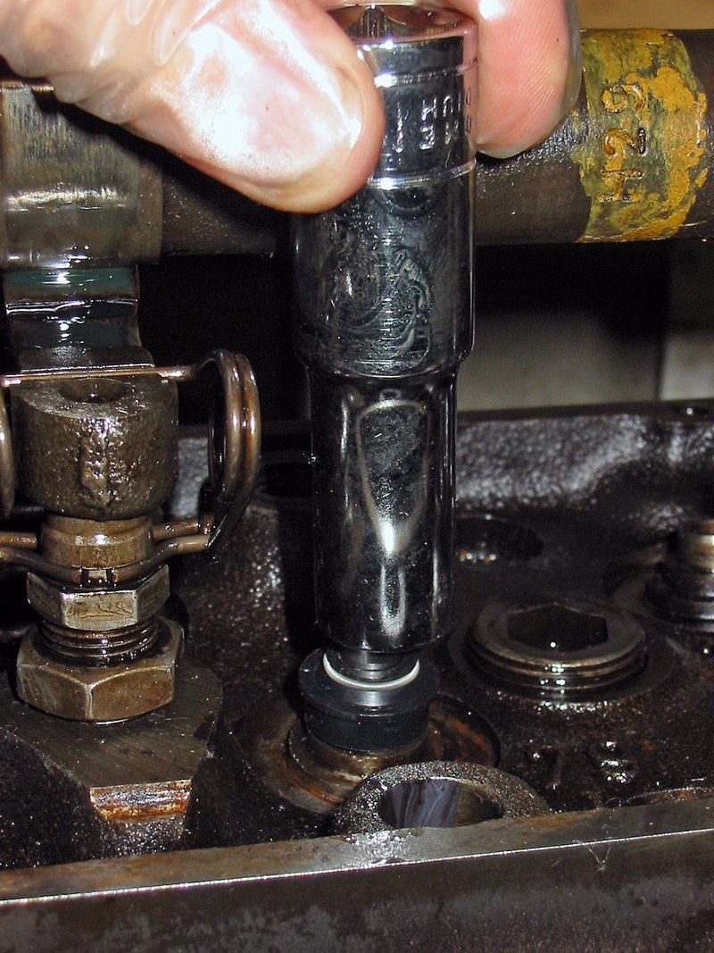 Seating the Pinto valve stem seal